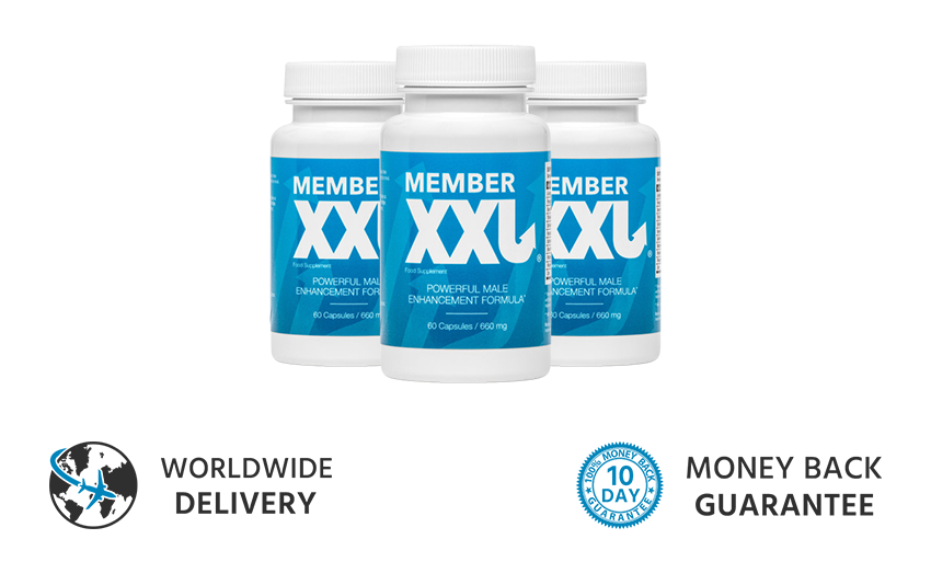 3 Bottles of Member XXL